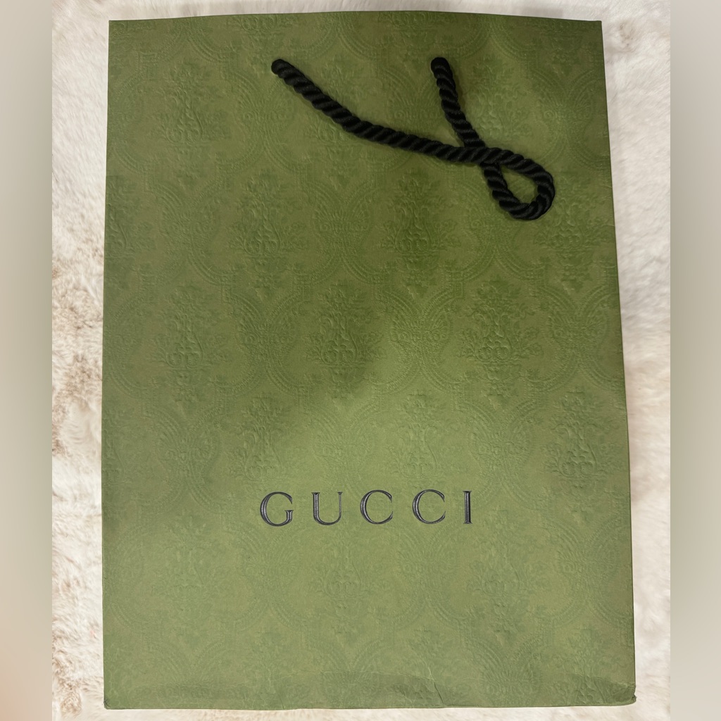 Authentic Gucci Shopping Bag